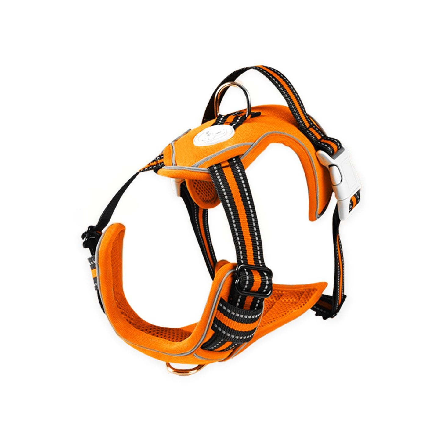 FLOOFI Dog Harness Vest L Size (Orange) FI-PC-176-XL